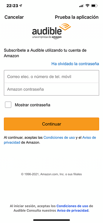 DIGITALIZEMONOS CON AUDIBLE